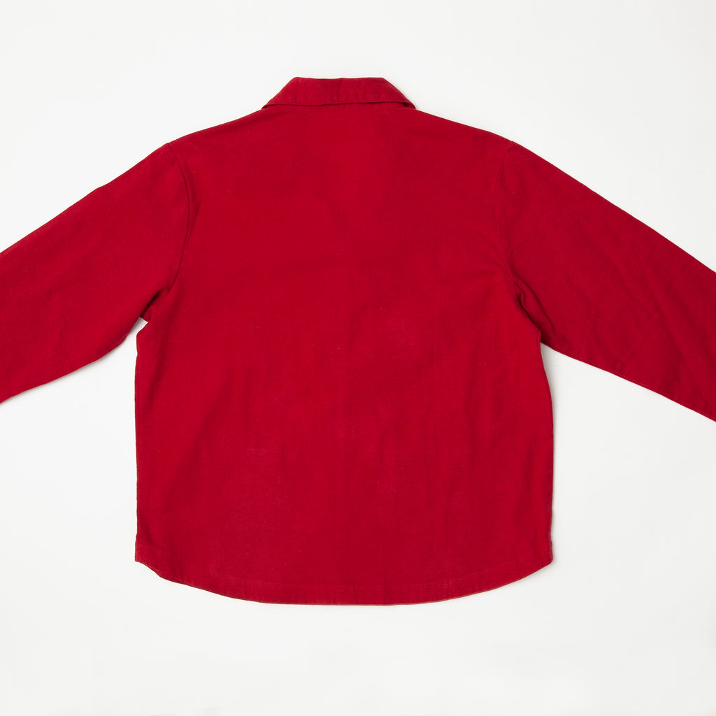 Renaissance red pajama shirt back